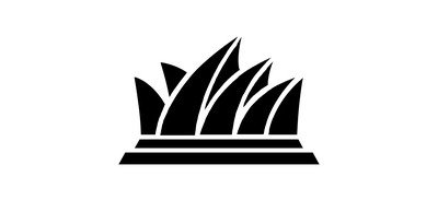 Image for Free Sydney Opera House Australia Sydney Opera Cricut SVG Design