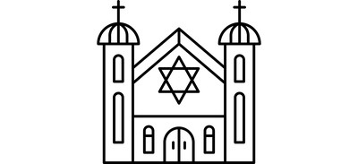 Image for Synagogue Worship Jewish Cricut SVG Design