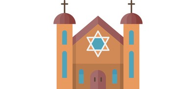 Image for Synagogue Worship Jewish Cricut SVG Design