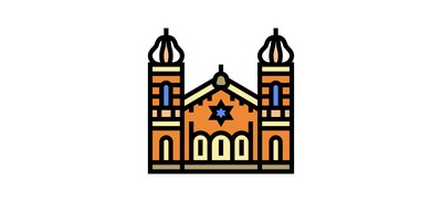 Image for Synagogue Building Jewish Cricut SVG Design