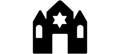 Image for Synagogue Temple Church Cricut SVG Design