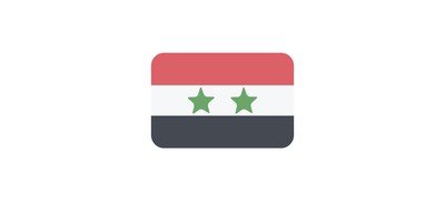 Image for Syria Flag Country Cricut SVG Design