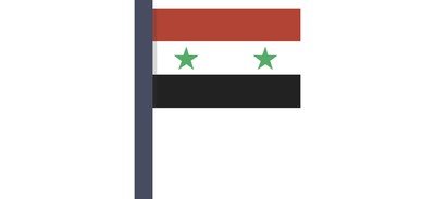 Image for Syria Syrian National Cricut SVG Design