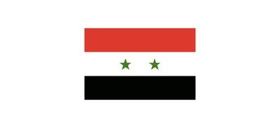 Image for Syria Flag Country Cricut SVG Design