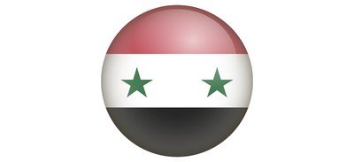 Image for Syria Flag Cricut SVG Design