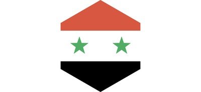 Image for Syrian Arab Republic Cricut SVG Design