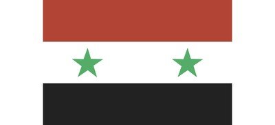 Image for Syria Syrian National Cricut SVG Design