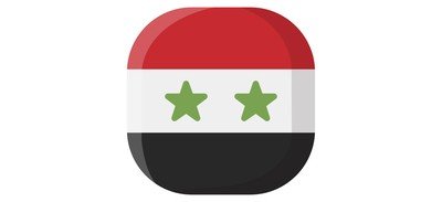 Image for Syria Flag Country Cricut SVG Design