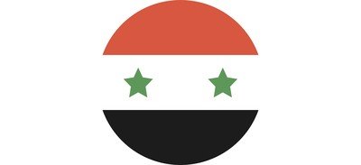 Image for Syria Flag World Cricut SVG Design