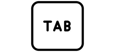 Image for Tab Key Keyboard Cricut SVG Design