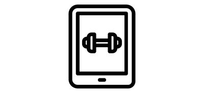 Image for Tablet Gym Ipad Cricut SVG Design