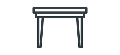 Image for Table Desk Serve Cricut SVG Design