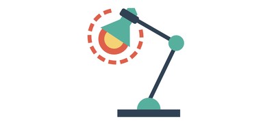 Image for Free Table Study Lamp Cricut SVG Design