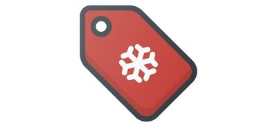 Image for Tag Price Holidays Cricut SVG Design