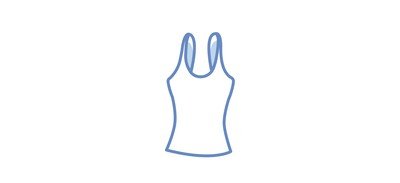 Image for Free Tank Top Cricut SVG Design