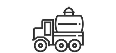 Image for Tank Truck Construction Cricut SVG Design