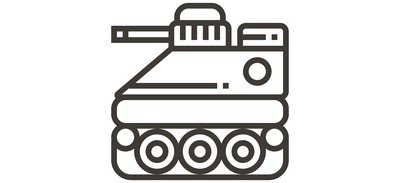 Image for Tank War Automobile Cricut SVG Design