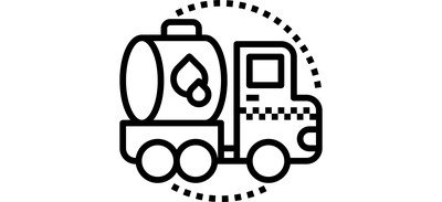 Image for Tank Truck Oil Cricut SVG Design