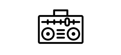 Image for Tape Recorder Music Cricut SVG Design