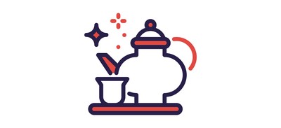 Image for Free Teapot Chinese Drink Cricut SVG Design