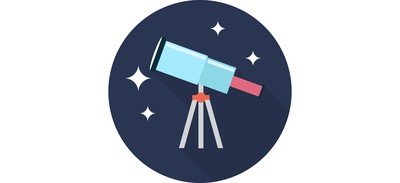 Image for Telescope Space Galaxy Cricut SVG Design