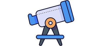 Image for Telescope Tescopes Science Cricut SVG Design