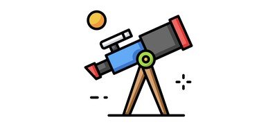 Image for Telescope Astronomy Science Cricut SVG Design