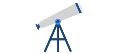 Image for Free Science Telescope Cricut SVG Design