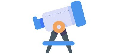 Image for Telescope Tescopes Science Cricut SVG Design