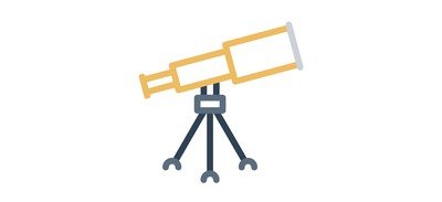 Image for Telescope Search Find Cricut SVG Design