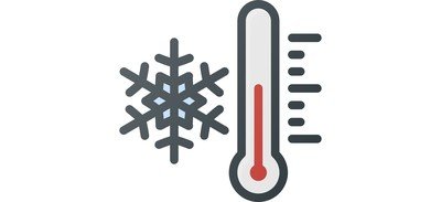 Image for Temperature Freezing Snow Cricut SVG Design