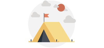 Image for Tent House Camping Cricut SVG Design