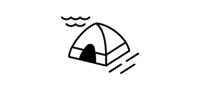 Image for Tent House Camp Cricut SVG Design