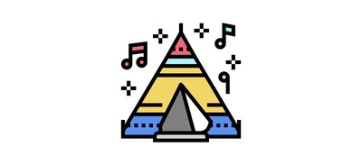 Image for Tent Band Equipment Cricut SVG Design