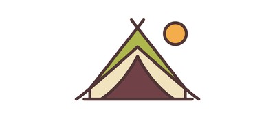 Image for Tent Sleep Camp Cricut SVG Design