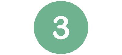 Image for Three Number Cricut SVG Design