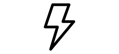 Image for Free Power Energy Thunder Cricut SVG Design