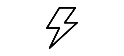 Image for Thunder Lightning Flash Cricut SVG Design