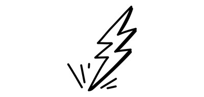 Image for Bolt Thunder Lighting Cricut SVG Design