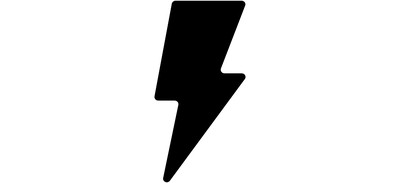 Image for Thunder Power Bolt Cricut SVG Design