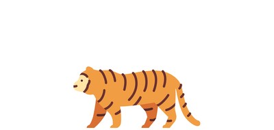 Image for Tiger Zoo Animal Cricut SVG Design