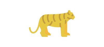 Image for Free Tiger National Animal Animal Cricut SVG Design