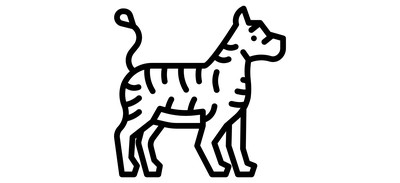 Image for Tiger Animals Zoo Cricut SVG Design