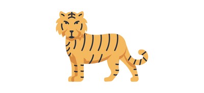 Image for Free Tiger Cricut SVG Design