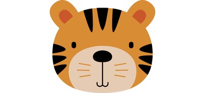 Image for Tiger Zoo Animal Cricut SVG Design