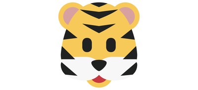 Image for Free Tiger Face Wild Cricut SVG Design