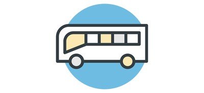 Image for Tour Bus Omnibus Cricut SVG Design