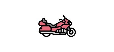 Image for Touring Bike  Cricut SVG Design