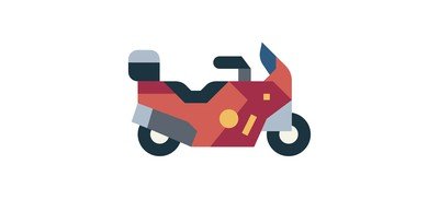 Image for Touring Bike  Cricut SVG Design