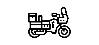 Image for Touring Bike  Cricut SVG Design